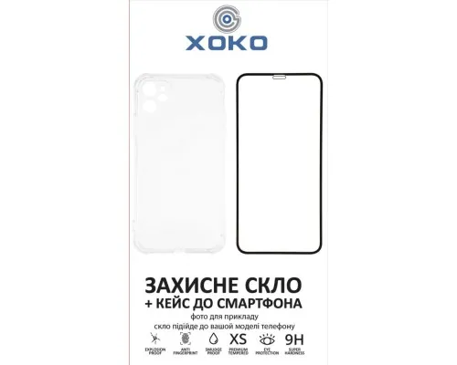 Чохол до мобільного телефона XoKo Ultra Thin Proof + Glass Full Cover Ultra-Thin iPhone 11 Black (XK-CS-ULT-AP-IP11)