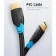 Кабель мультимедійний HDMI M to HDMI M 15.0m black Vention (AACBN)