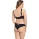Бюстгальтер Corin Semi soft Sienna 12885 Чорний 80I (5904906622807)