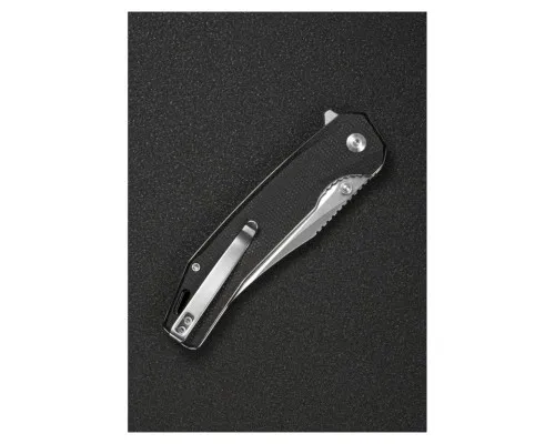 Ніж Sencut Vornix, Black Micarta, Satin (S25038-2)