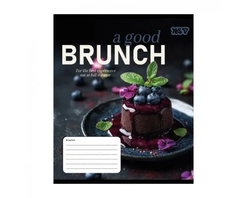 Зошит Yes Brunch А5 24 аркушів лінія (769101)