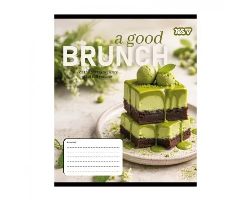 Зошит Yes Brunch А5 24 аркушів лінія (769101)