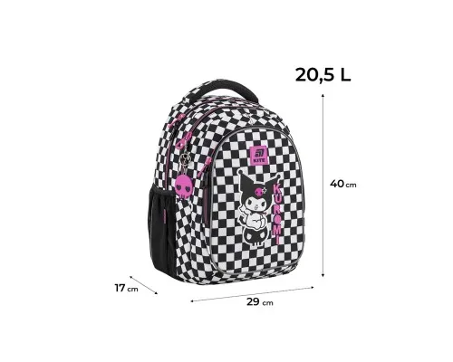 Рюкзак шкільний Kite Education teens 8001M Kuromi (HK25-8001M)