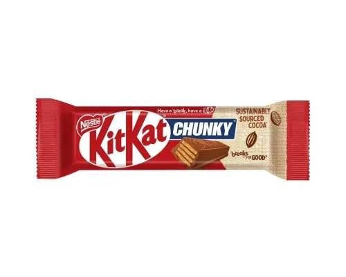 Батончик KitKat вафельний у молочному шоколаді 40 г (17577)