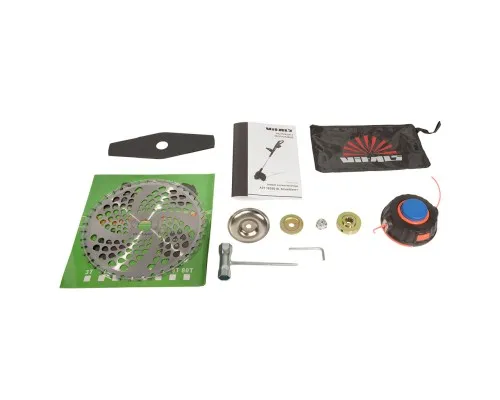 Тример садовий Vitals Master, AZT 18350 BL SmartLine+, 18V, 4Ah, 30см, 5000об/хв, ніж/ліска, 2.75кг (247220)