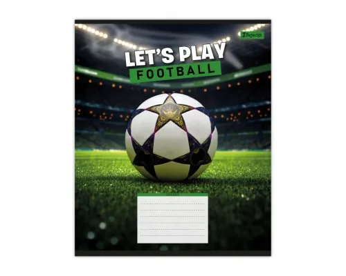 Зошит 1 вересня Let's play football А5 36 аркушів лінія (768755)