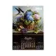 Календар Buromax настінний А2 2027 рік, 1 пружина, Flowers and birds (BM.210650)