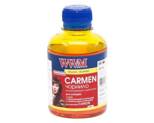 Чорнило WWM CANON UNIVERSAL CARMEN Yellow (CU/Y)