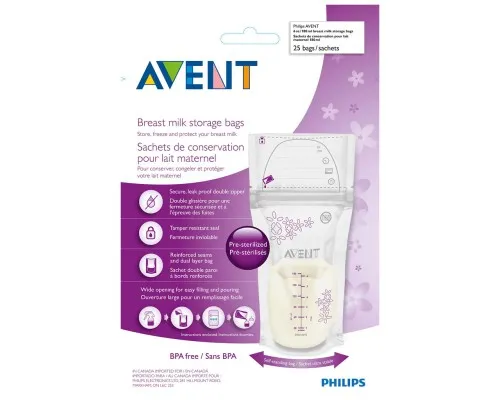 Пакет для зберігання грудного молока Philips AVENT SCF603/25