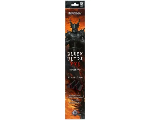 Килимок для мишки Defender Ultra XXL Black (50564)