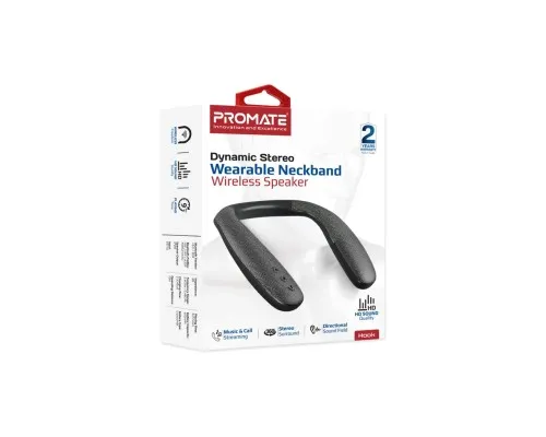 Акустична система Promate Hook Black (hook.black)