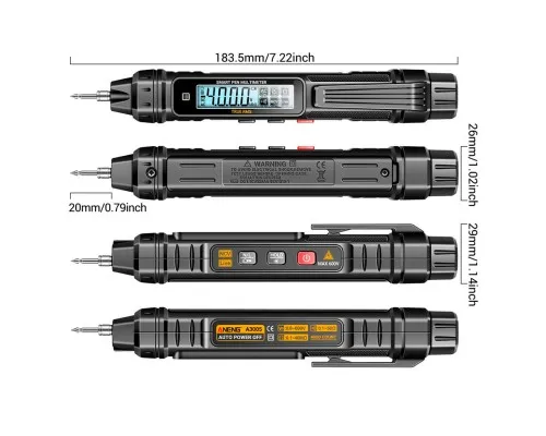 Цифровий мультиметр ANENG A3005, V, A, R (A3005)