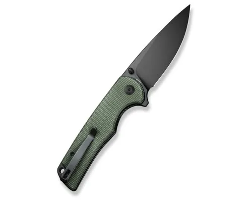 Ніж Sencut Praktisk, Green Micarta, Darkwash (S24019-3)