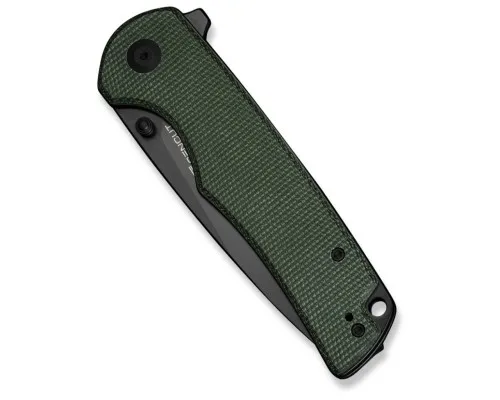 Ніж Sencut Praktisk, Green Micarta, Darkwash (S24019-3)