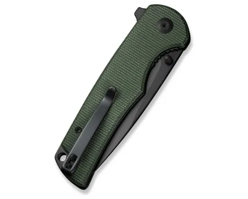 Ніж Sencut Praktisk, Green Micarta, Darkwash (S24019-3)