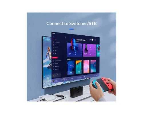 Розгалужувач Orico HDMI 2.0 1x2, 4K (CA913510)