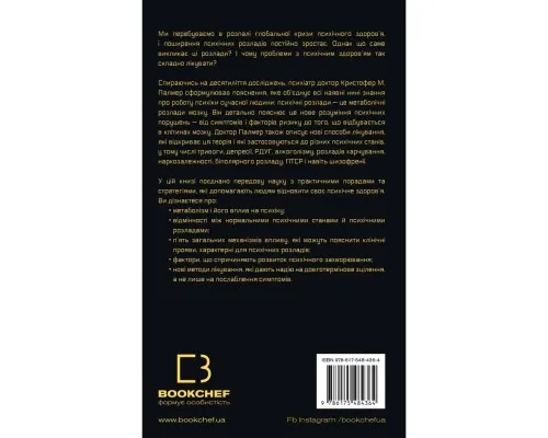 Книга Енергія мозку - Кристофер М. Палмер BookChef (9786175484364)