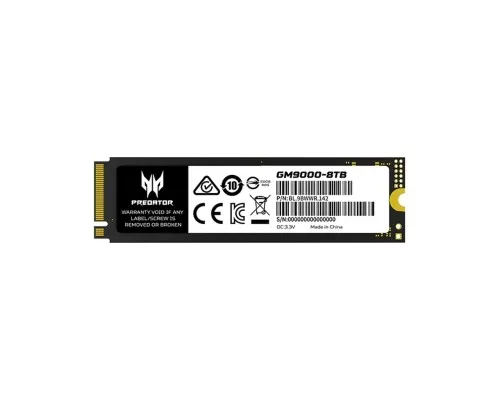Накопичувач SSD M.2 2280 8TB GM9000 Acer Predator (BL.9BWWR.142)