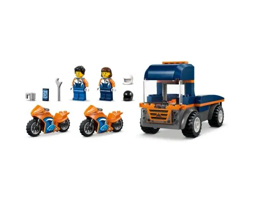 Конструктор LEGO City Транспортер мотоциклів (60491)