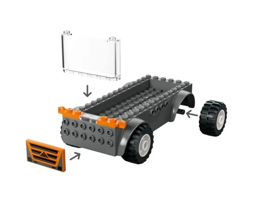 Конструктор LEGO City Транспортер мотоциклів (60491)