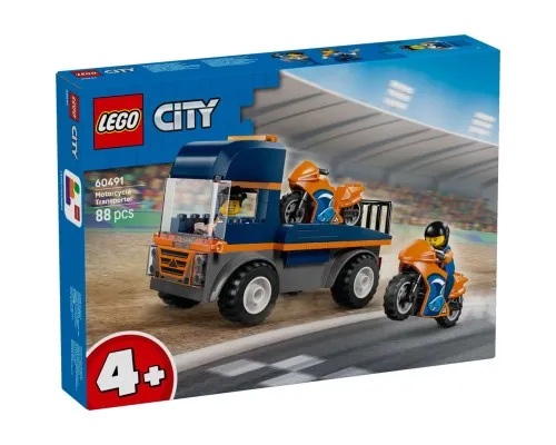 Конструктор LEGO City Транспортер мотоциклів (60491)