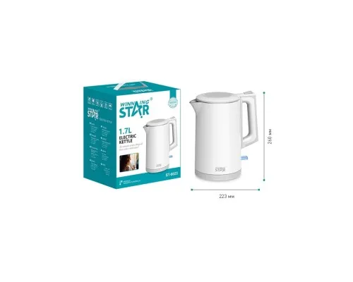Електрочайник WINNINGSTAR ST-6023 White