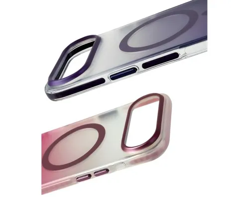 Чохол до мобільного телефона BeCover FIBRA Shock-Proof MagSafe Apple iPhone 17 Air Deep Purple (715453)