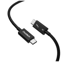 Дата кабель USB-C to USB-C 1.0m Thunderbolt 5 Intel certified Choetech (A3011)
