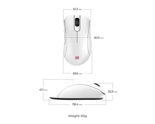 Мишка Zowie EC3-DW Wireless White (9H.N4WBE.A3E)