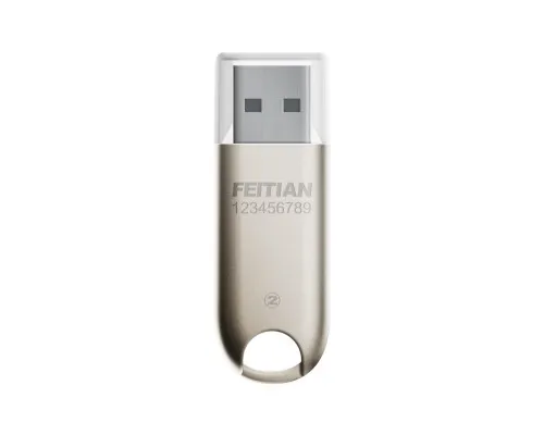 Апаратний ключ безпеки Feitian BioPass FIDO2 Plus FIDO FT-K45, USB Type A, Fingerprint. (FT-K45)
