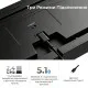 Клавіатура Keychron C3 Max Super Red Switch RGB Wireless/Bluetooth/USB UA Black (C3M-H1-UA)
