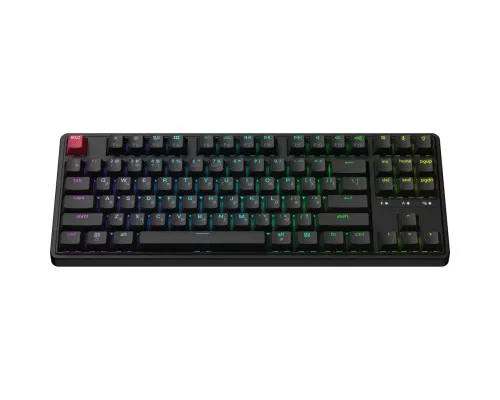 Клавіатура Keychron C3 Max Super Red Switch RGB Wireless/Bluetooth/USB UA Black (C3M-H1-UA)