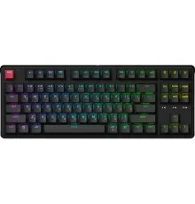 Клавіатура Keychron C3 Max Super Red Switch RGB Wireless/Bluetooth/USB UA Black (C3M-H1-UA)