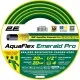 Шланг для поливу 2E AquaFlex Emerald Pro, 1/2", 20м, 4 шари, 20бар, -10…+60°C, зрошувач, 2 конектори, адаптер (2E-GHE12ED20)