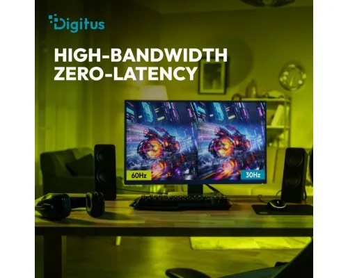 Кабель мультимедійний HDMI M to HDMI M 40.0m V2.1 8K60Hz AOC 48Gbps black Digitus (AK-330126-400-S)