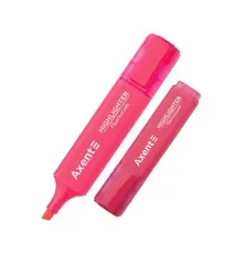 Маркер Axent Highlighter 2537-A, 1-5 мм клиноп. рожевий (2537-10-A)