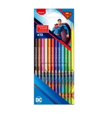 Олівці кольорові Maped SUPERMAN, 12 кольорів (MP.862208)