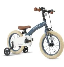 Дитячий велосипед QPlay Miniby 3в1 біговел 14" Greyish-Blue (CB01MiniByGreyish-Blue)