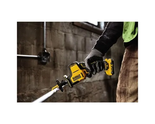 Шабельна пила DeWALT 10.8/12В XR Li-lon, 0 – 2800 хід/хв, 1.38 кг, (без АКБ та ЗП) (DCS312N)