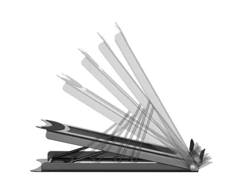 Підставка до ноутбука Digitus Mobile laptop stand, до 15", black (DA-90368)