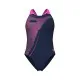 Купальник Arena Bright Glare Swimsuit V Back 008930-790 фіолетовий 42 (3468337533757)