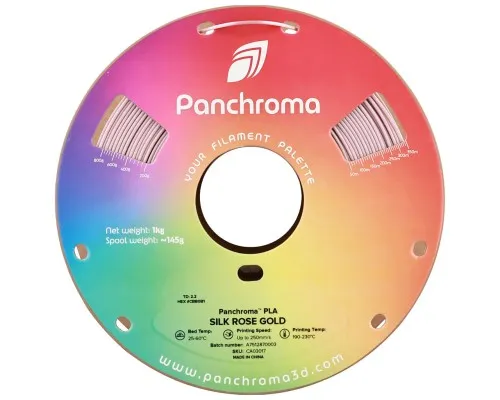 Пластик для 3D-принтера Polymaker PLA PANCHROMA SILK 1,75mm 1kg ROSE GOLD (CA03017)