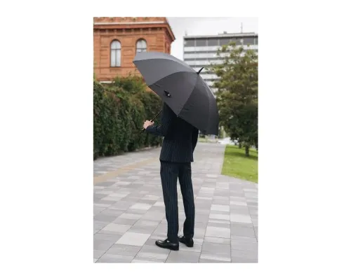 Парасоля Krago тростина Soft Black з ручкою із гумовим покриттям (umb-9-001)