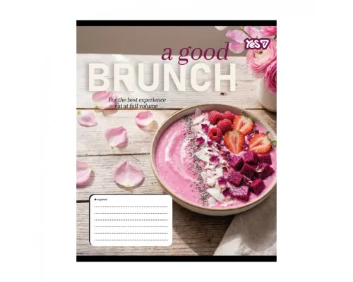 Зошит Yes Brunch А5 36 аркушів лінія (769103)