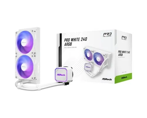 Система рідинного охолодження ASRock Pro White 240 ARGB