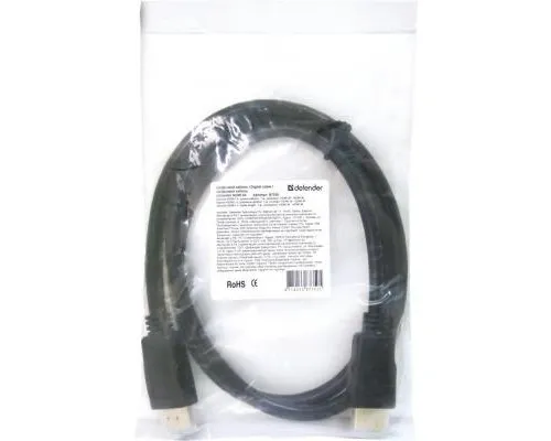 Кабель мультимедійний HDMI to HDMI 1.0m Defender (87350)