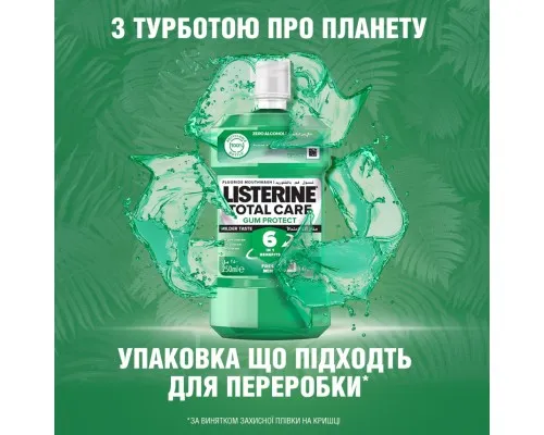 Ополіскувач для порожнини рота Listerine Total Care Захист ясен 250 мл (3574661397719/3574661397641)
