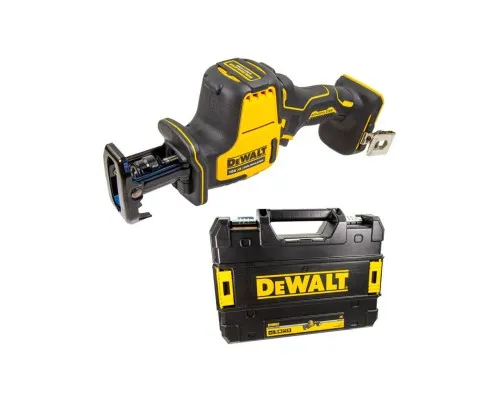Шабельна пила DeWALT 18В XR Li-lon, 0 – 2800 хід/хв, 1.43 кг, TSTAK (без АКБ та ЗП) (DCS369NT)