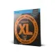 Струни для гітари D'Addario XL Nickel Wound Bass Medium 5-String (50-135) (EXL160-5)