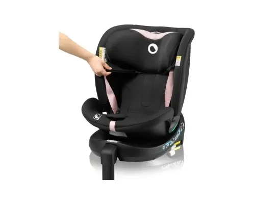 Автокрісло Lionelo Navy I-Size Black Pink (LO-NAVY I-SIZE BLACK PINK)